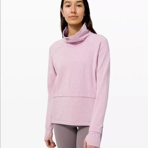 Lululemon mock neck sweatshirt